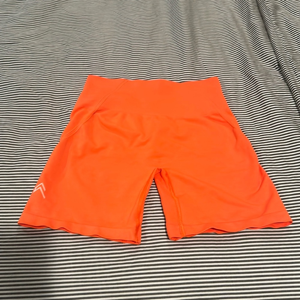 Oner Active Effortless Seamless Shorts-Tangerine Orange